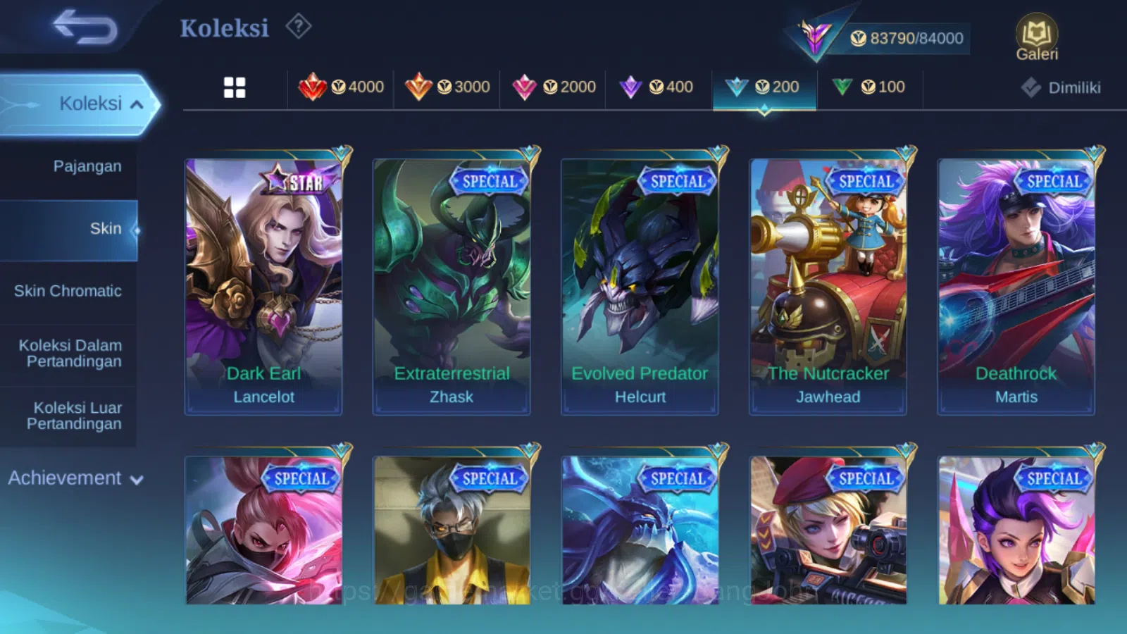Mobile Legends: Bang Bang Accounts Hero 131 | skin 274 | legend alucard | aspirants f image 19
