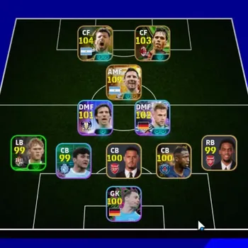 eFootball Accounts Legends & Iconic Players Android|Big Time Lionel Messi|8 Epic Didier Drogba,Marco van Basten,Sergio