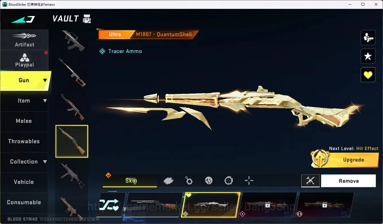 Blood Strike Accounts ASIA | 1 ETERNAL DESERT EAGLE-SCORPIUS | 5 COLLAB  image 11