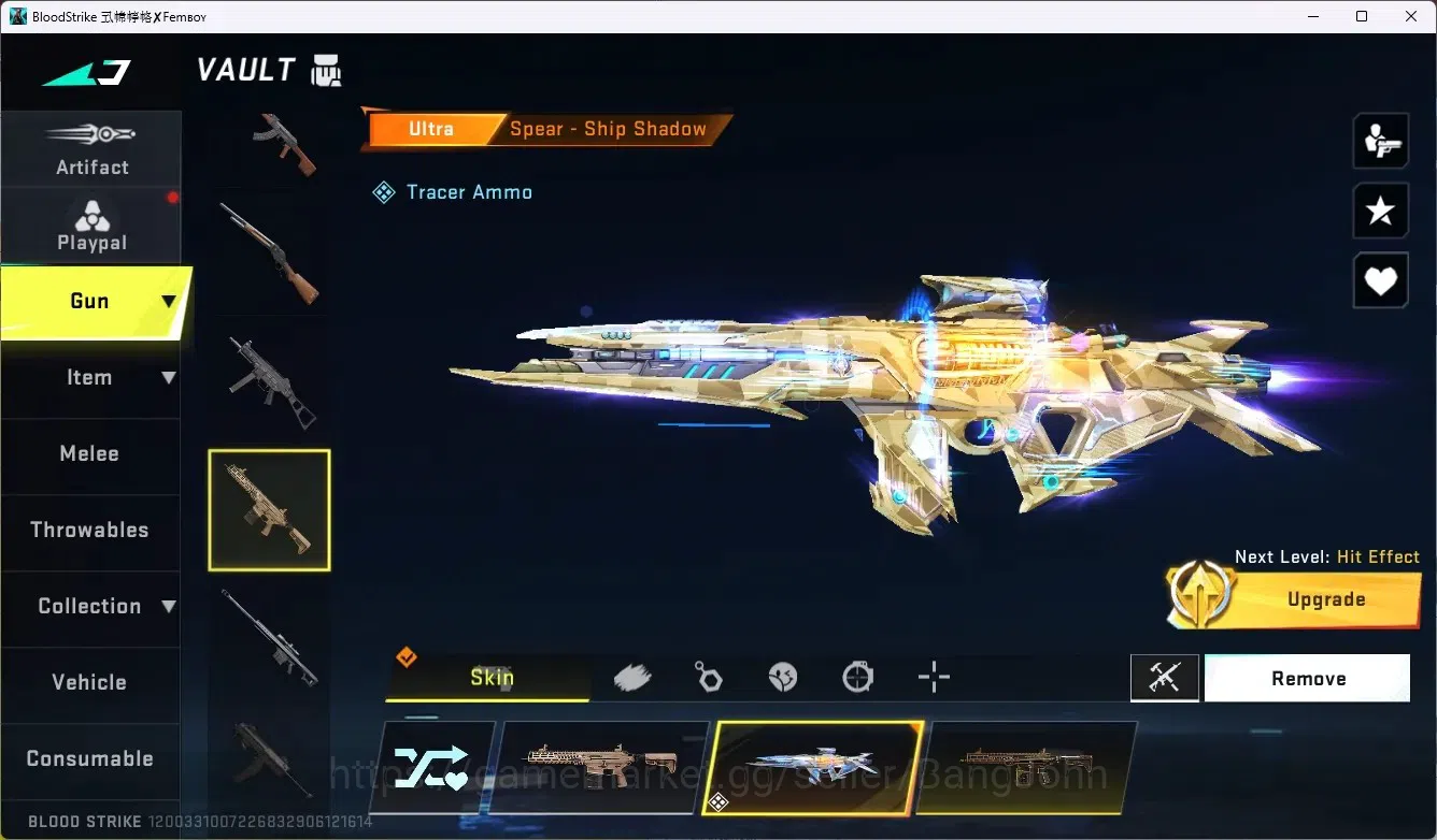 Blood Strike Accounts ASIA | 1 ETERNAL DESERT EAGLE-SCORPIUS | 5 COLLAB  image 13