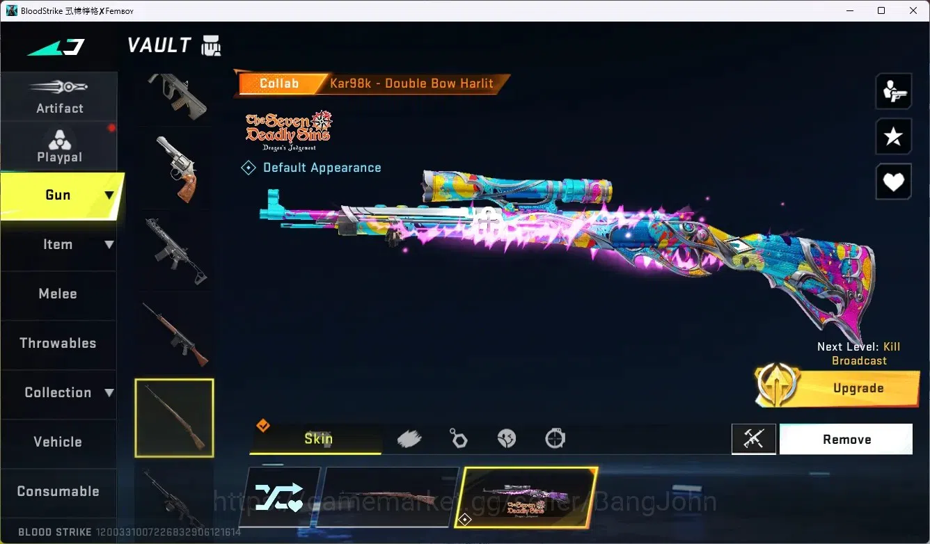 Blood Strike Accounts ASIA | 1 ETERNAL DESERT EAGLE-SCORPIUS | 5 COLLAB  image 8