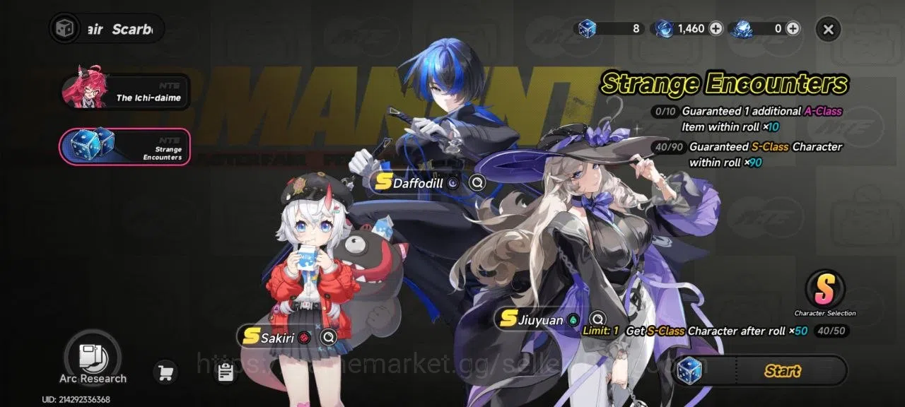 Neverness to Everness Accounts EU | Starter Lv3 | 1 S Char Nanally + 4 A Char | M image 3