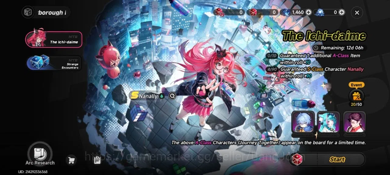 Neverness to Everness Accounts EU | Starter Lv3 | 1 S Char Nanally + 4 A Char | M image 4