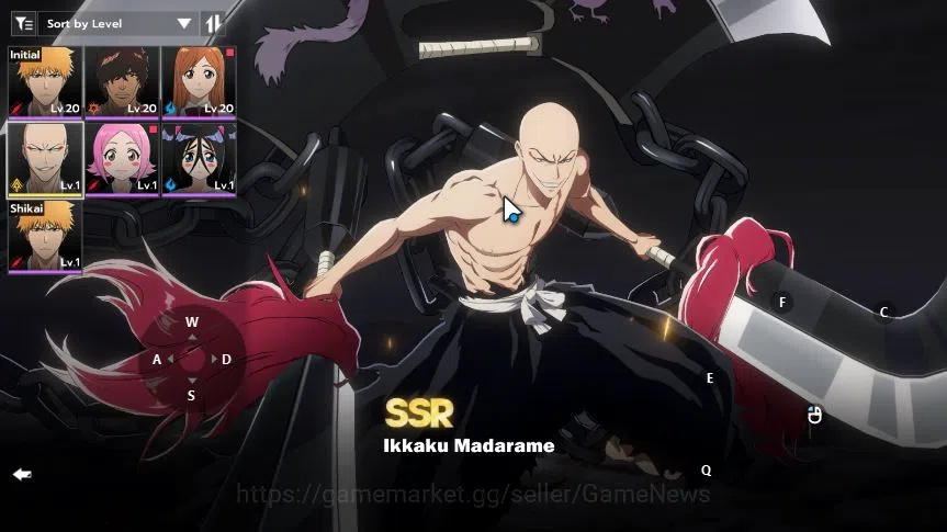 BLEACH: Soul Resonance Accounts Nuverse SEA|Best Starer 1 SSR (Ikkaku Madarame) +6 image 2