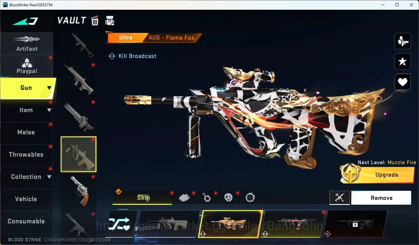Blood Strike Accounts ASIA | 1 ETERNAL: Desert Eagle Scorpius|2 TR|1 BLE image 5