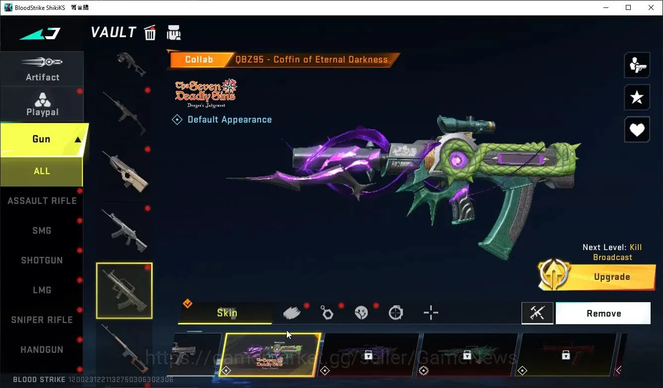 Blood Strike Accounts ASIA|ETERNAL DeAgle+Collab ENZO-Kraken,TR MCX,FN20 image 13