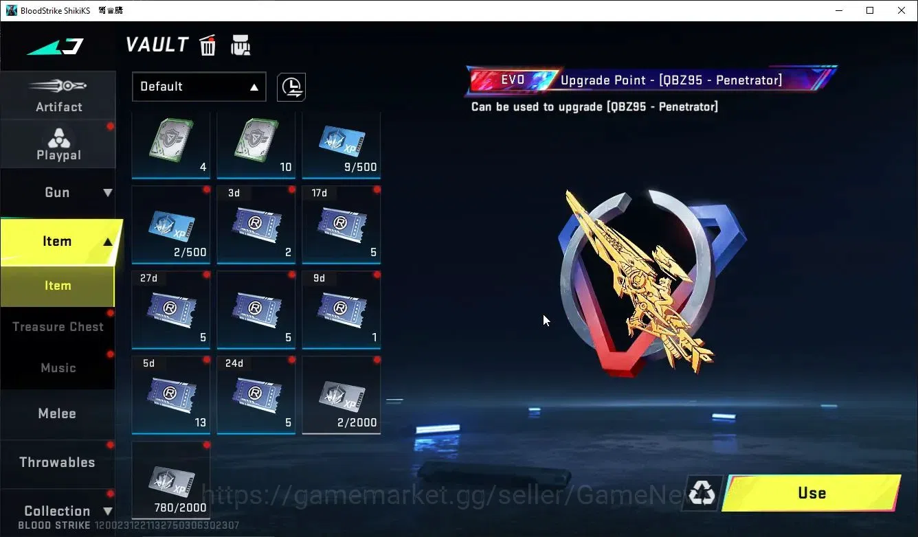 Blood Strike Accounts ASIA|ETERNAL DeAgle+Collab ENZO-Kraken,TR MCX,FN20 image 17