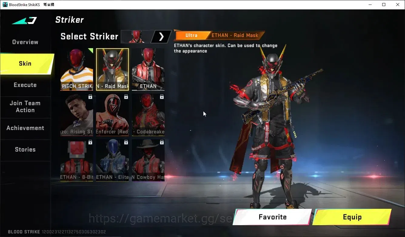 Blood Strike Accounts ASIA|ETERNAL DeAgle+Collab ENZO-Kraken,TR MCX,FN20 image 5