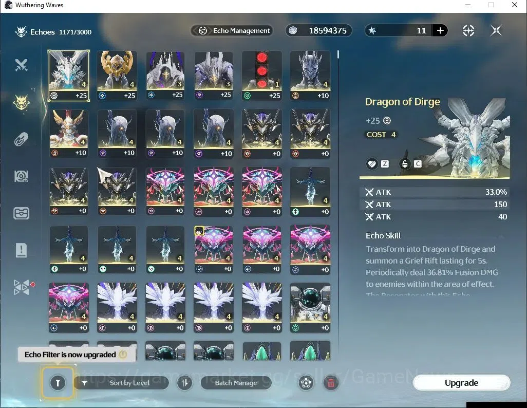 Wuthering Waves Accounts Mid-Game SEA |UL 49|3 Limited|Yangyang:Xuanling RC 6 + Signature, Lynae, Rebecca|DB Lvl 30|MC 6