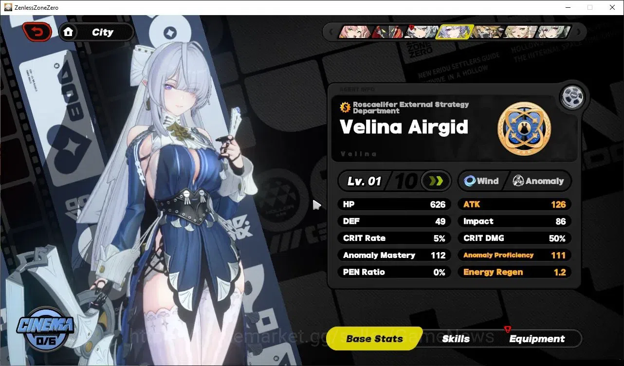 Zenless Zone Zero Accounts ASIA|IK 14|S1 Prologue|Starter 1 Limited [Velina A image 13