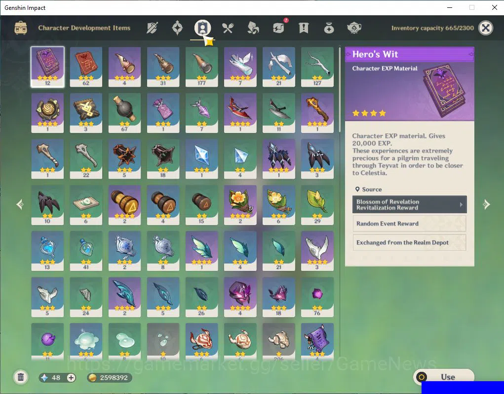 Genshin Impact Accounts Mid Game ASIA|AR 50|5 limited +2(*5Weapon)|{Columbina+Sign},Lauma,Zhongli,Neuvillette,Kaedehara 6