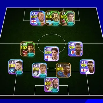 eFootball Accounts Others Android|PW3142|HarryKaneShowT,DiegoForlanEpic,DeanHuijsen Show T,Daniele Massaro Epic,Andrew