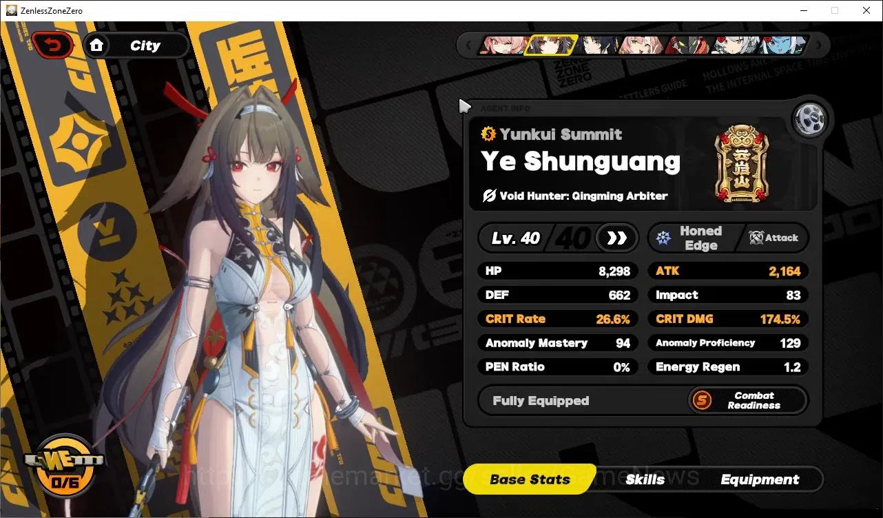 Zenless Zone Zero Accounts AMERICA|IK 38|S1 Ch3|3 Limited[Ye Shunguang+Sign,Z image 13