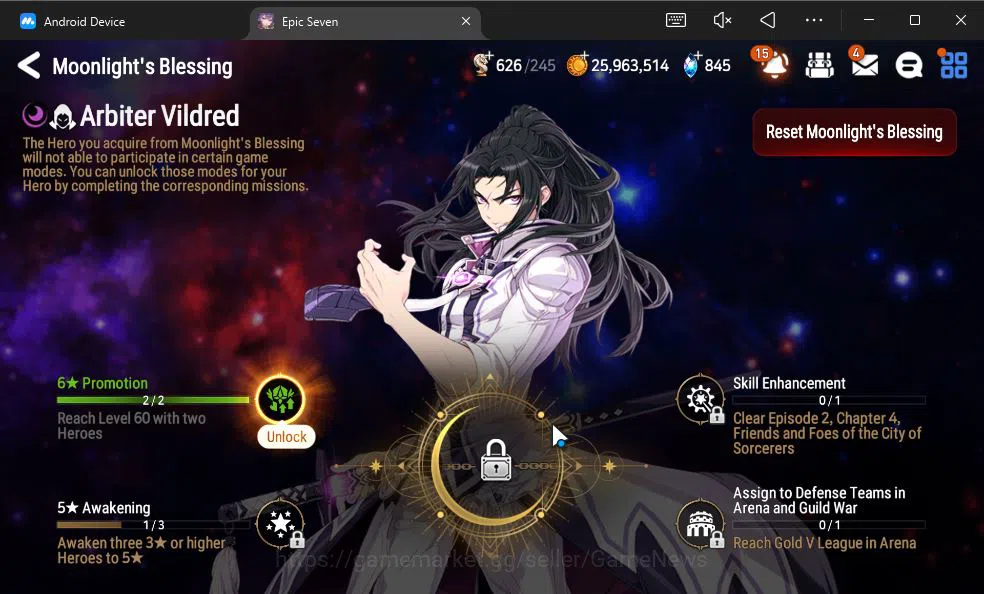 Epic Seven Accounts GBL Unverif|New Era|5 ML(LOTScales,LR Krau,A Elena image 5