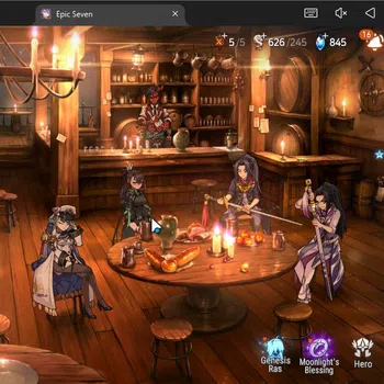 Epic Seven Accounts Starter GBL Unverif|New Era|5 ML(LOTScales,LR Krau,A Elena,R Violet,NC Landy)+TA Coli,P