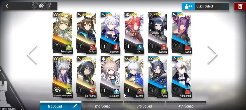 Arknights Accounts Lv 2 | 44 OP+3 Skin | 2 Limited | SilverAsh The Re image 6