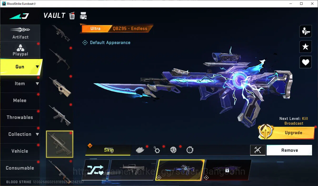 Blood Strike Accounts ASIA|COLLAB=ZANPAKUTO,UZI,SPIKE,ETHAN|ULTRA=INP-9, image 7