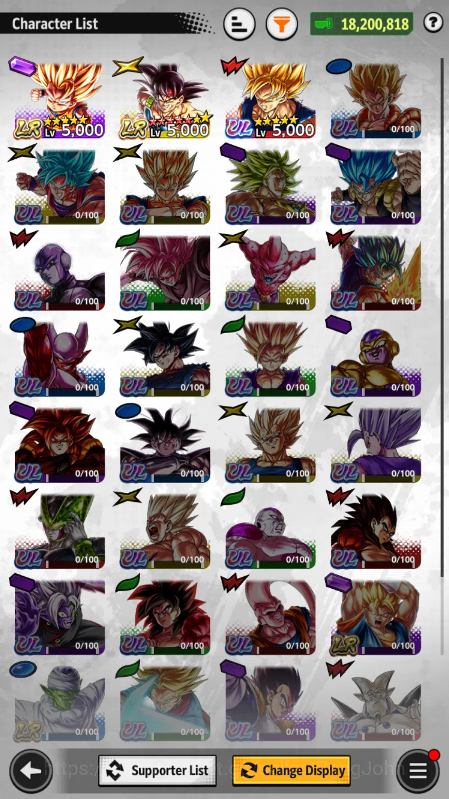 Dragon Ball Legends Accounts Others 18,2M Total Power|Lvl 147|2LR+1UL| SS3 Goku(mini),Badrock,SS Goku |RA313B 2