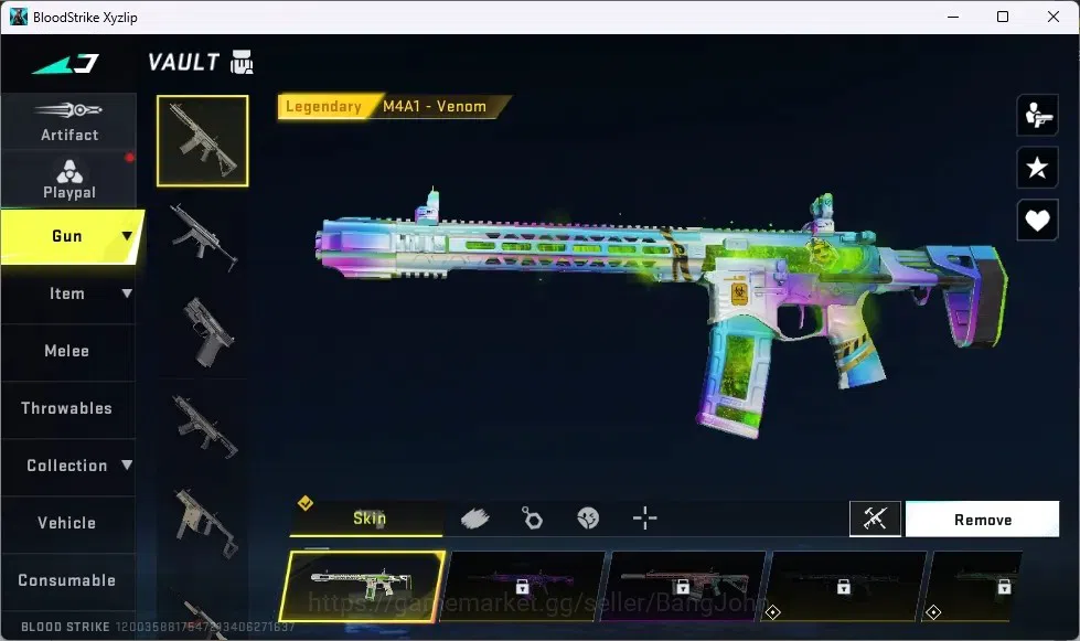 Blood Strike Accounts ASIA | JET - Blackout Bomber (Ultra Striker) | 1 L image 2