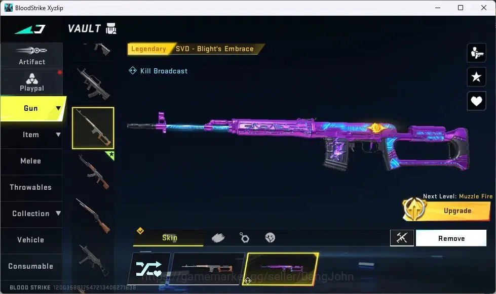 Blood Strike Accounts ASIA | JET - Blackout Bomber (Ultra Striker) | 1 L image 5