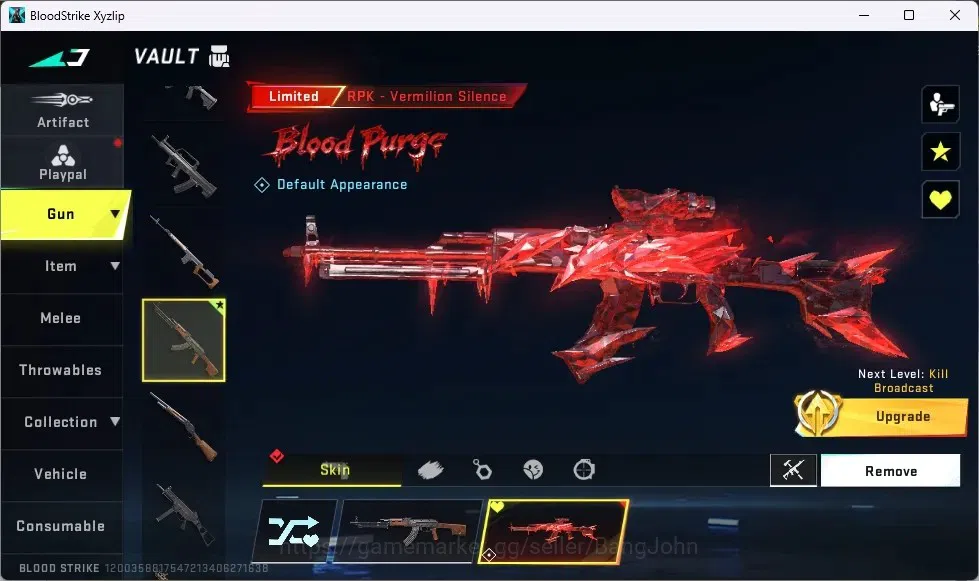 Blood Strike Accounts ASIA | JET - Blackout Bomber (Ultra Striker) | 1 L image 6