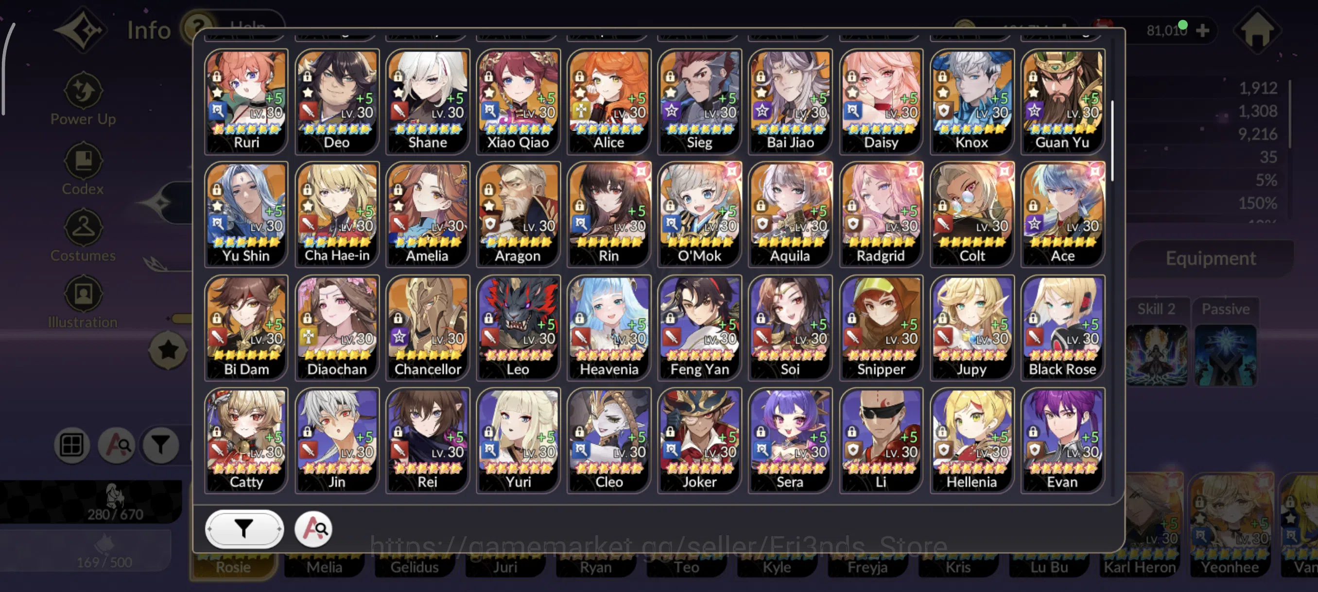 Seven Knights Re:Birth Accounts SKR36 | GLOBAL ASIA | BEAST END 4 OLD7K ROSIE T2 + image 2