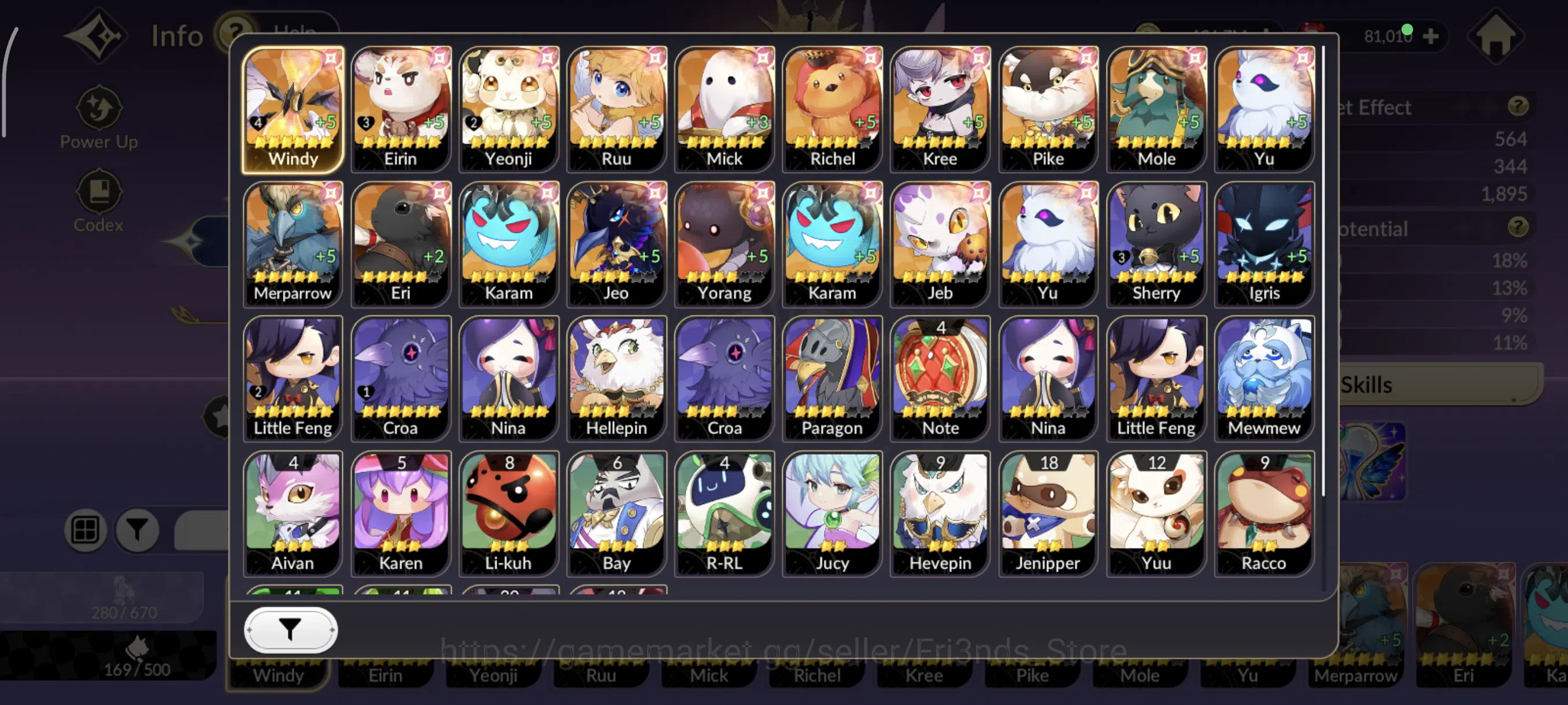 Seven Knights Re:Birth Accounts SKR36 | GLOBAL ASIA | BEAST END 4 OLD7K ROSIE T2 + image 3