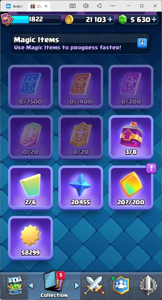 Clash Royale Accounts Mobile |Trophy 11756|19 Max Lv Cards|22 EVO Cards| image 15