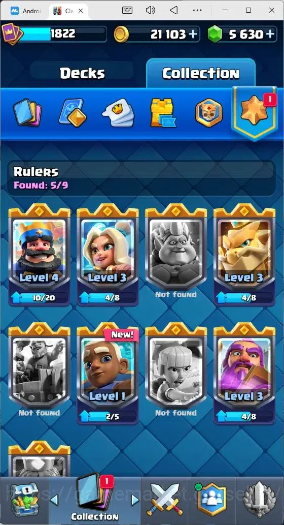 Clash Royale Accounts Mobile |Trophy 11756|19 Max Lv Cards|22 EVO Cards| image 20