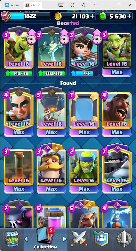Clash Royale Accounts Mobile |Trophy 11756|19 Max Lv Cards|22 EVO Cards| image 4