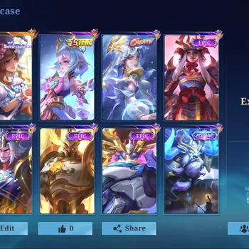 Mobile Legends: Bang Bang Accounts Collector Hero 98|Skin 169|Sanrio Floryn,Annual Angela,Zodiac Minotaur,Create Luo Yi,P