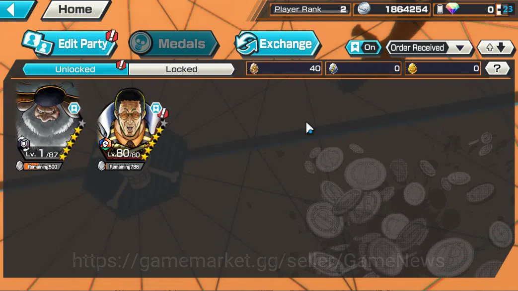 One Piece Bounty Rush Accounts Global|2 EX| T5E ST.Jaygarcia Saturn,Ama no Muraku image 3