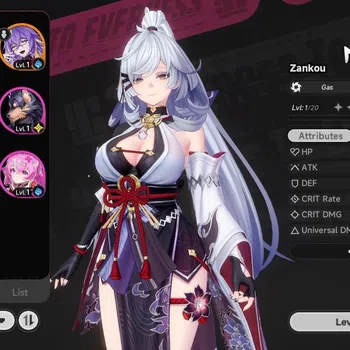 Neverness to Everness Accounts GLOBAL SEA|HL 3|Prologue II|2 SClass 1 Limited[Zankou+Skin]|3 Glider[Scarlet