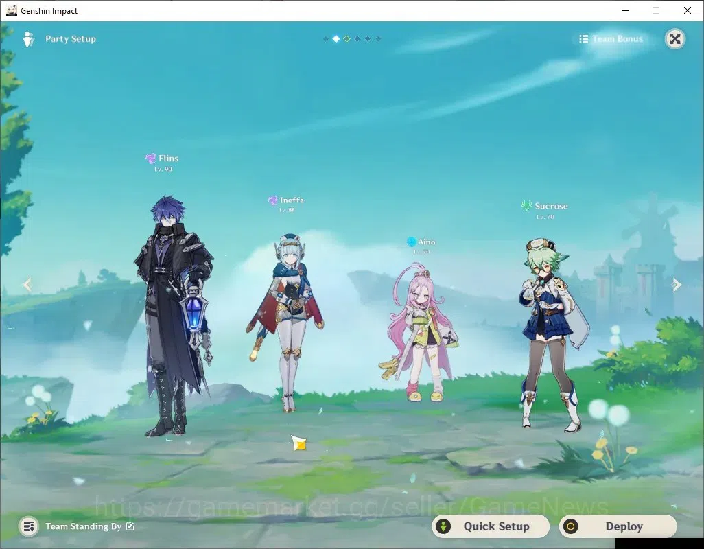 Genshin Impact Accounts ASIA|AR 57|PremTeam [Flins,Skirk]|10 Limited + 7 ( image 3