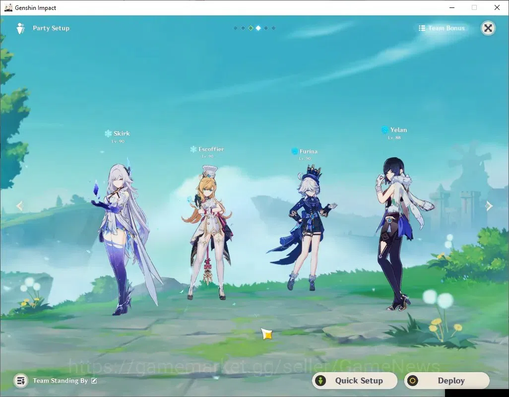 Genshin Impact Accounts ASIA|AR 57|PremTeam [Flins,Skirk]|10 Limited + 7 ( image 4