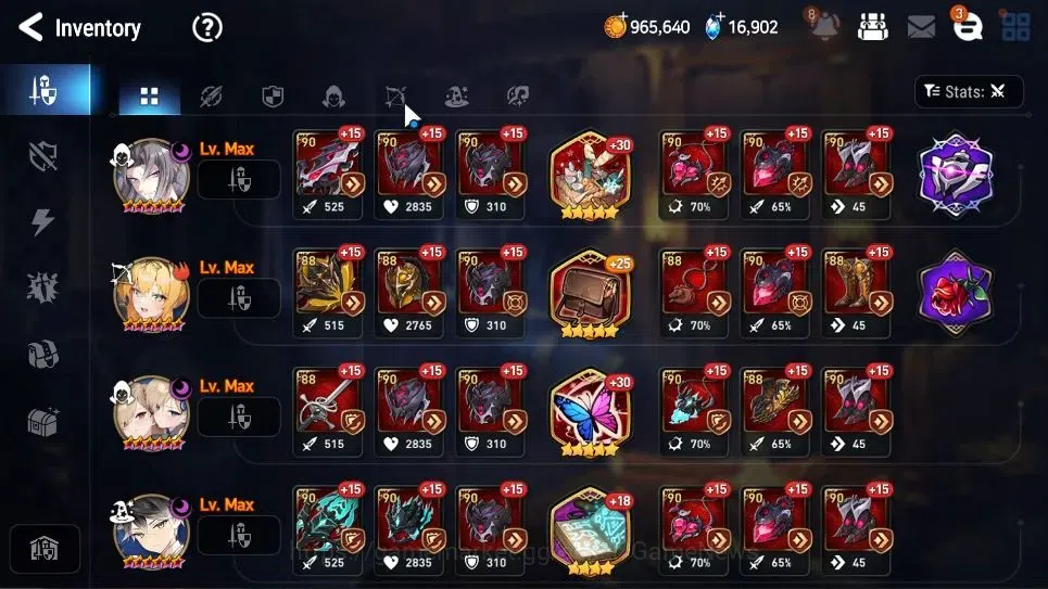 Epic Seven Accounts GLOBAL UnVerif|24ML(NOTOS,RnL,Salome,MS Iseria,Gra image 18