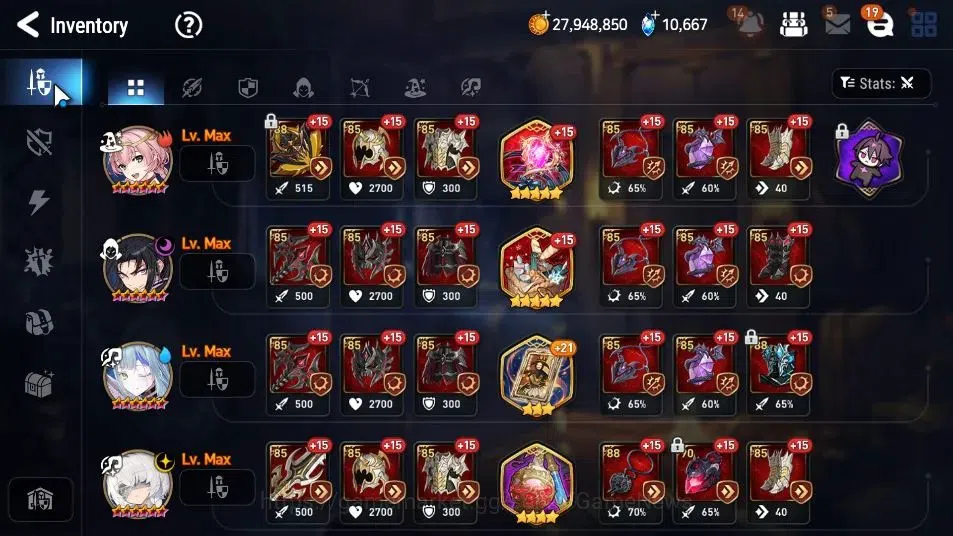 Epic Seven Accounts GLOBAL Unverif|New Era|7 ML(Rhianna and Luciella,S image 10