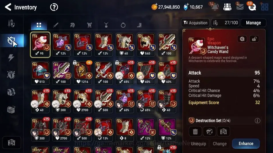Epic Seven Accounts GLOBAL Unverif|New Era|7 ML(Rhianna and Luciella,S image 11