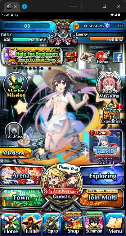 GLOBAL|10 Ascend|Rank 22 |, Chloe, Summer Miyu, Tide Turner Fen, Houka Inumutu, Gamagoori, Kingsoul Orvell etc|Check SS|GS199B Grand Summoners Others GLOBAL|10 Ascend|Rank 22 |, Chloe, Summer Miyu, Ti image 1