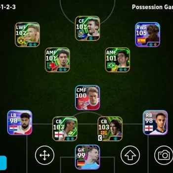 eFootball Accounts Legends & Iconic Players Mobile |PW 3135|Epic Puyol Ferdinand Kaka Ribery,Shwt LamineYamal Kubo