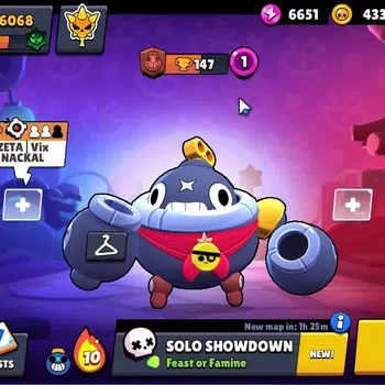 Brawl Stars Accounts Free CR|6068 Trophy|36 Brawlers 2 Max|6,6k Power Point|1 Hyperch [DJ Poco] 1 Legend 2 Mythic 9 Epic