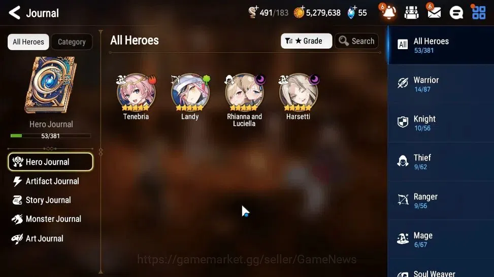 Epic Seven Accounts GLOBAL Unverif|New Era|2 ML(Rhianna&Luciella,Har s image 6