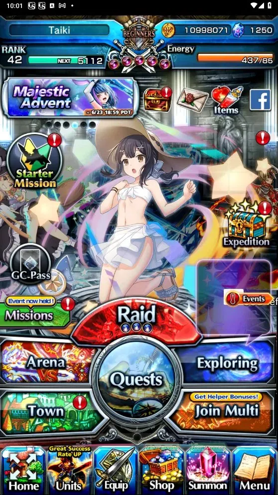 Grand Summoners Accounts Global |Rank 42| 1.250 Crystal | 9 Ascend | Maris image 1