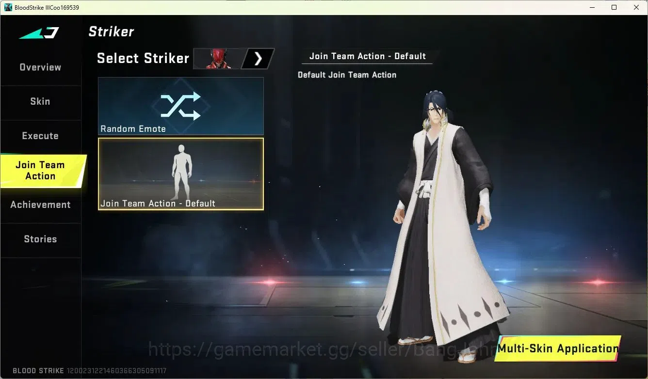Blood Strike Accounts ASIA | Ultra P90-Blood Crystal | Collab Ethan-Byak image 6