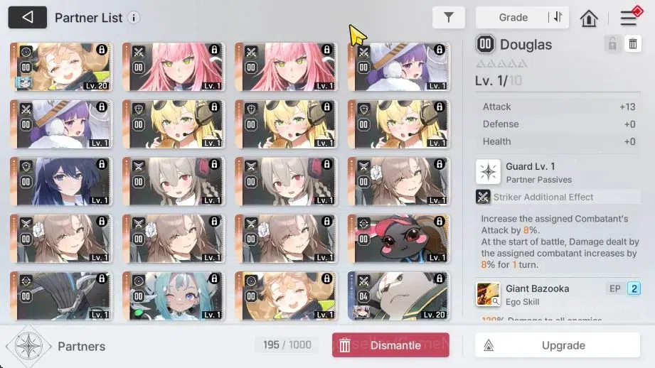 Chaos Zero Nightmare Accounts GLOBAL Lv32|5 SSR[Heidemarie,KhalipeM1,Magna,Rin,M image 5