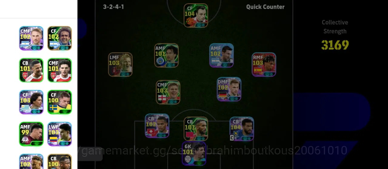 eFootball Accounts Android|Epic Nunniz,Steven Gerrard,Dirk Kuyt,ShowT image 3