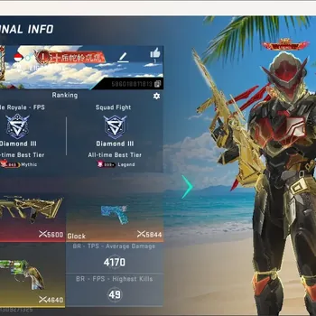 Blood Strike Accounts Rare Skin ASIA|3 Eternal