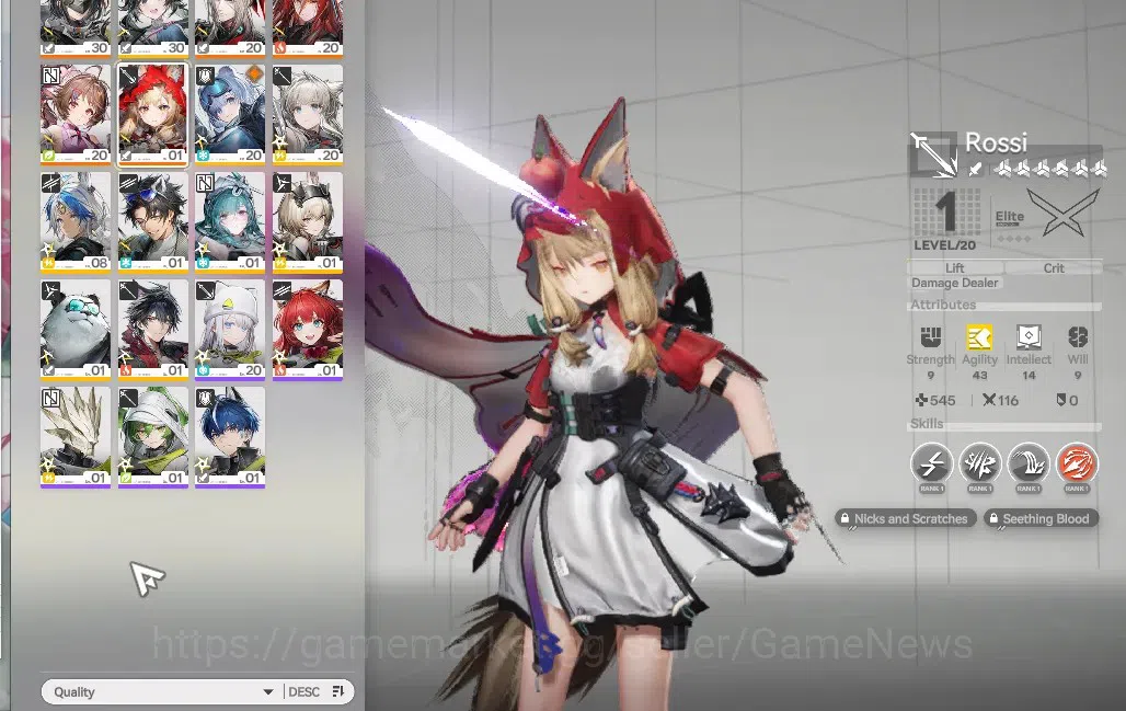 Arknights: Endfield Accounts NA/EU|Lv 25|4 SSR(1Limited)+7(*6WP)|[Rossi]+Sign,A image 2