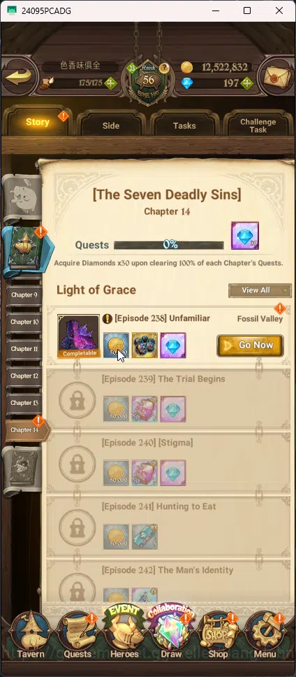 The Seven Deadly Sins: Grand Cross Accounts ASIA | 3,9M CC |diamond 212 | 3 Lr Elizabeth,| UR  image 12