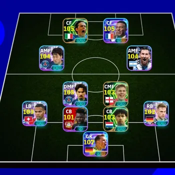 eFootball Accounts Legends & Iconic Players COLECTIVE 3221+ | KYLIAN MBAPPE WCP2026 x FILIPO INZAGHI x VITINHA x D GERARD x